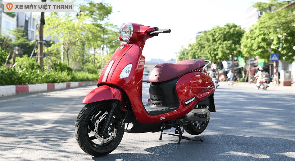 Xe ga SYM Attila 50cc màu đỏ