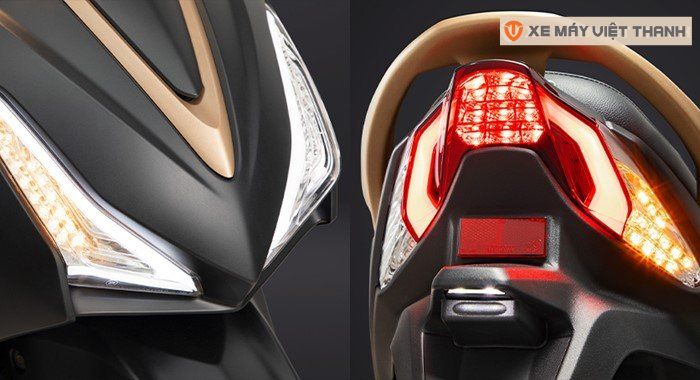 đèn pha xe Hermosa 50cc siêu sáng