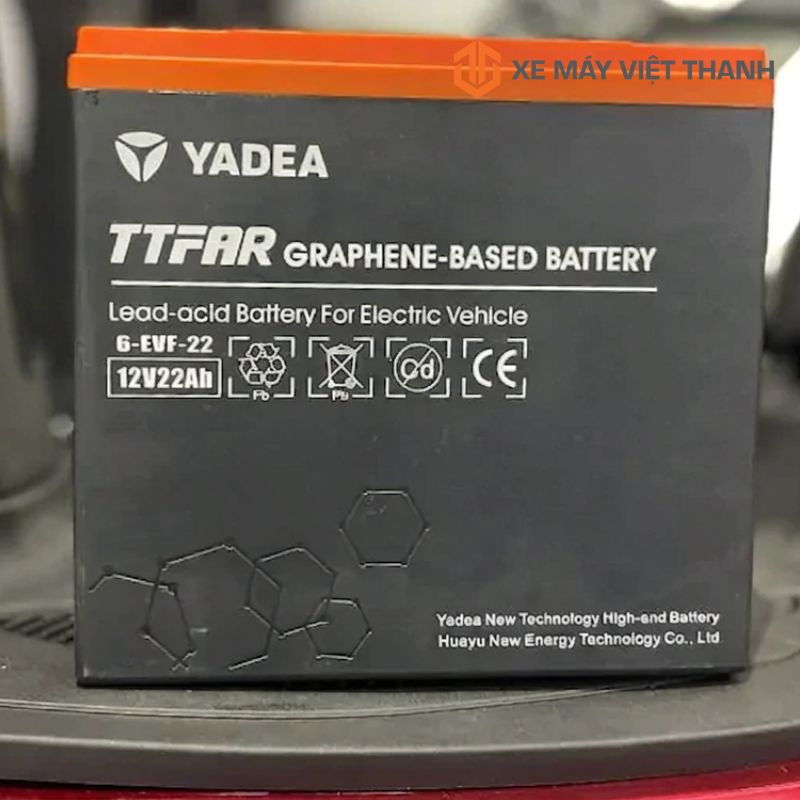 Mẫu ắc quy cho xe máy điện YADEA 60V-22Ah