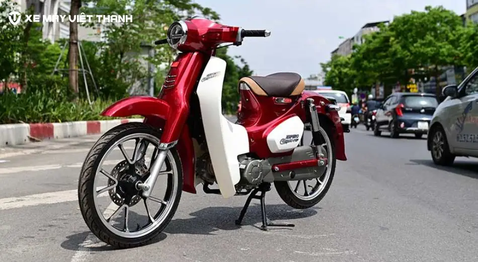 Xe máy 50cc Cub Espero Classic VVIP màu đỏ