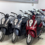 Xe Ga SYM Elite 50cc Đen Nhám Sang Trọng Và Cuốn Hút