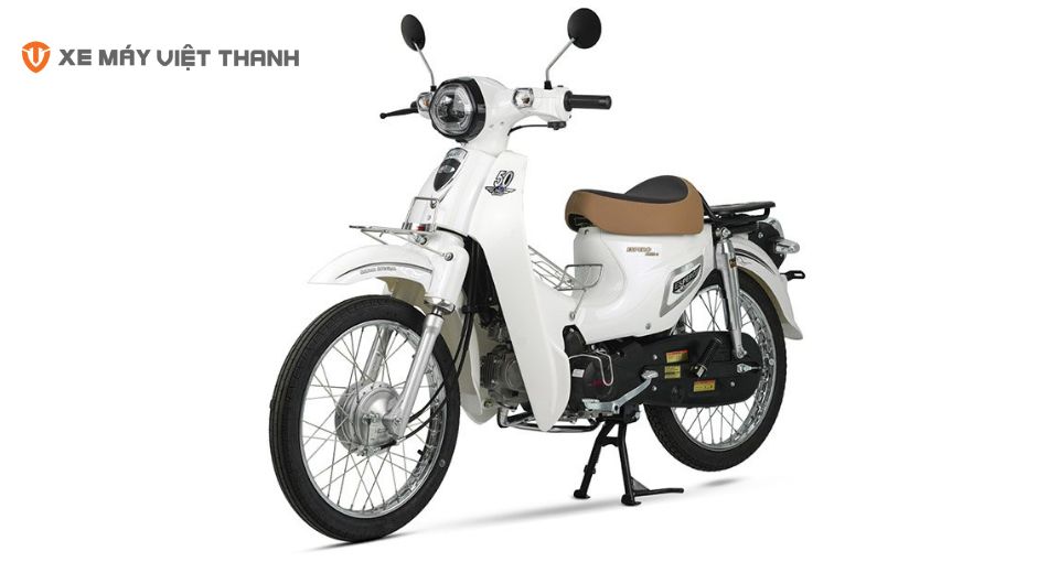 Mẫu xe Cub 50cc trắng Espero 