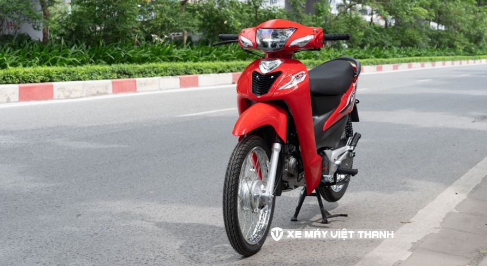 Mẫu xe máy wave 50cc Espero màu đỏ nổi bật