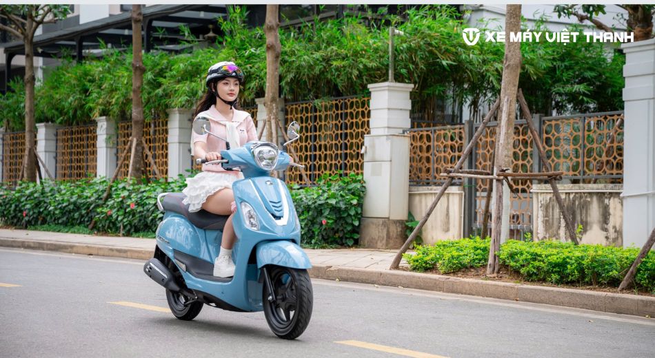 Thiết kế xe 50cc hãng Kymco đảm bảo an toàn khi di chuyển
