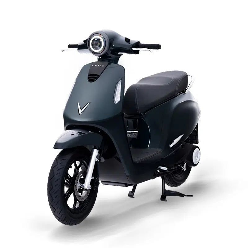 Mẫu xe máy điện VinFast Evo Lite Neo màu xanh rêu