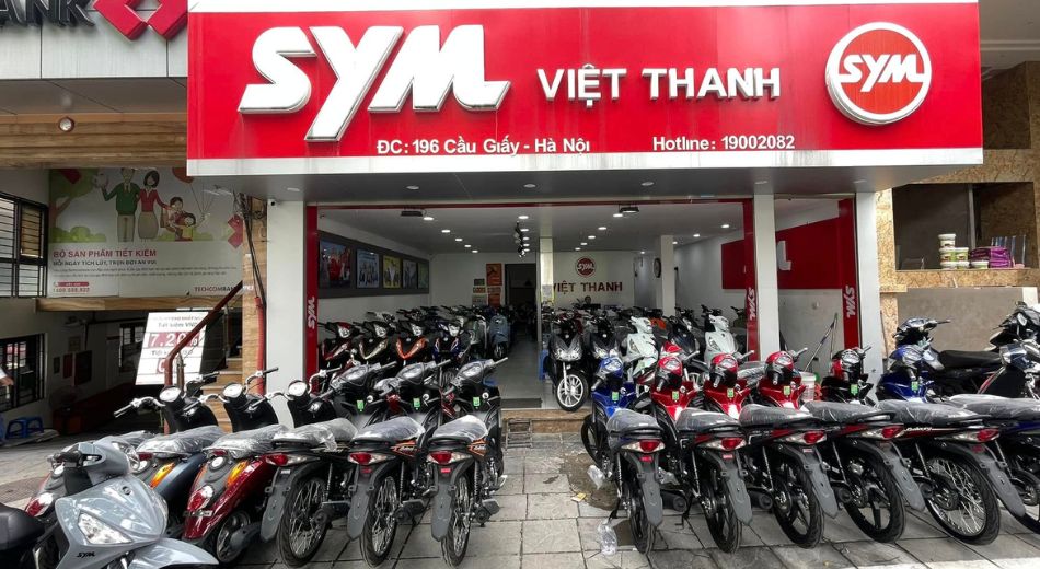 Địa chỉ mua xe SYM 50cc uy tín