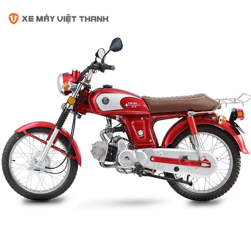 Khung xe có sự cứng cáp, khoẻ khoắn