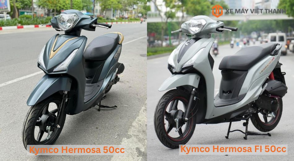Xe Kymco Hermosa 50cc và Hermosa FI 50cc - xe Kymco 50cc cho học sinh