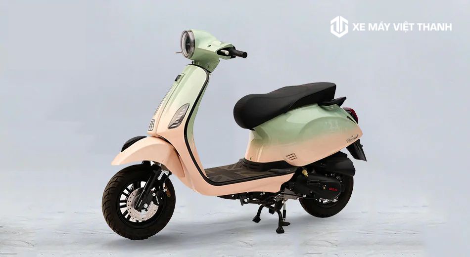 Mẫu xe vespa 50cc màu hồng đẹp cho nữ