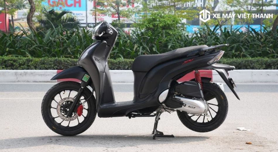 mẫu xe ga 50cc Ally SV thiết kế dáng SH