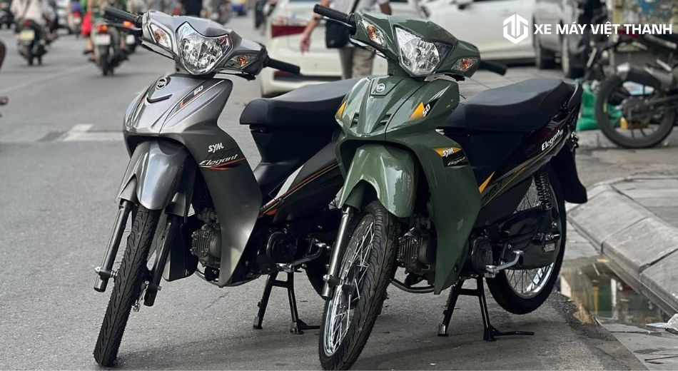 Mẫu xe máy Elegant 50cc vành nan giá dưới 20 triệu