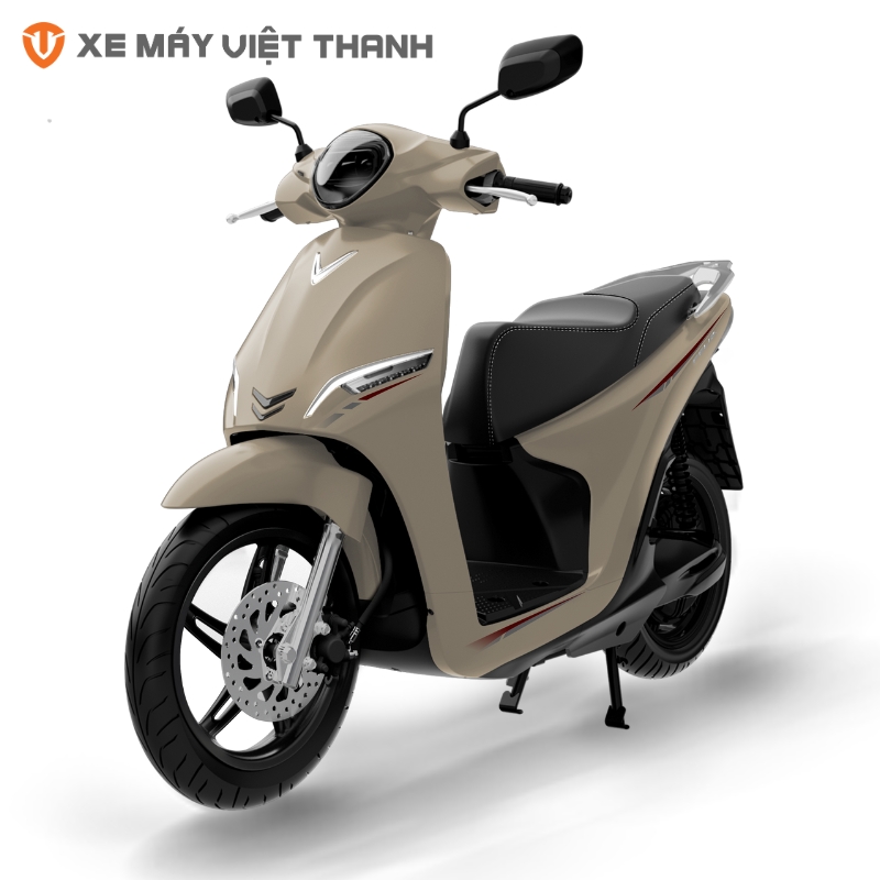 Mẫu xe máy điện Vinfast Feliz 2025 màu vàng cát