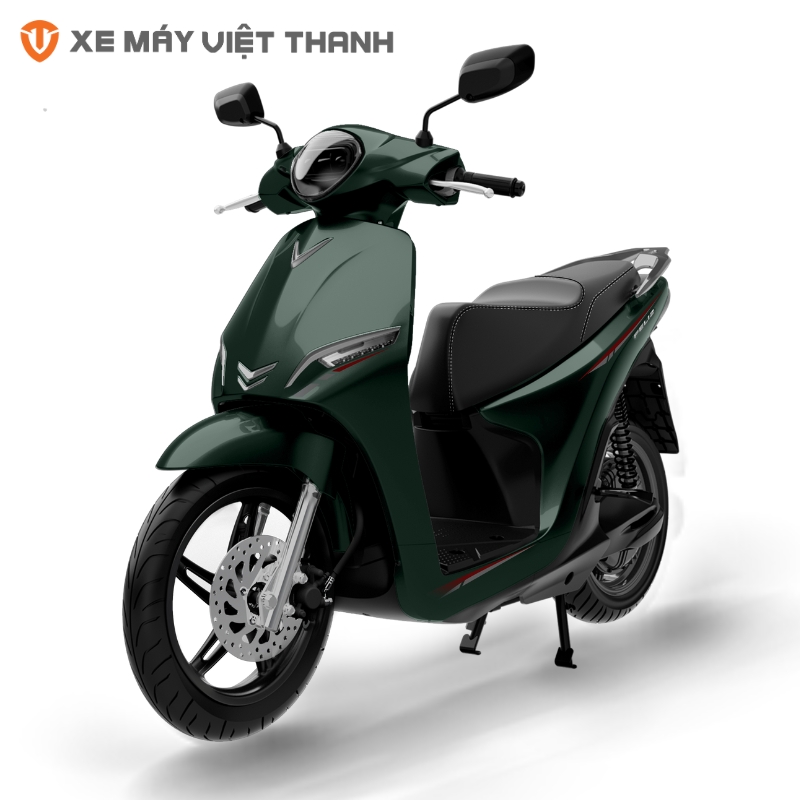 Mẫu xe máy điện Vinfast Feliz 2025 màu xanh rêu