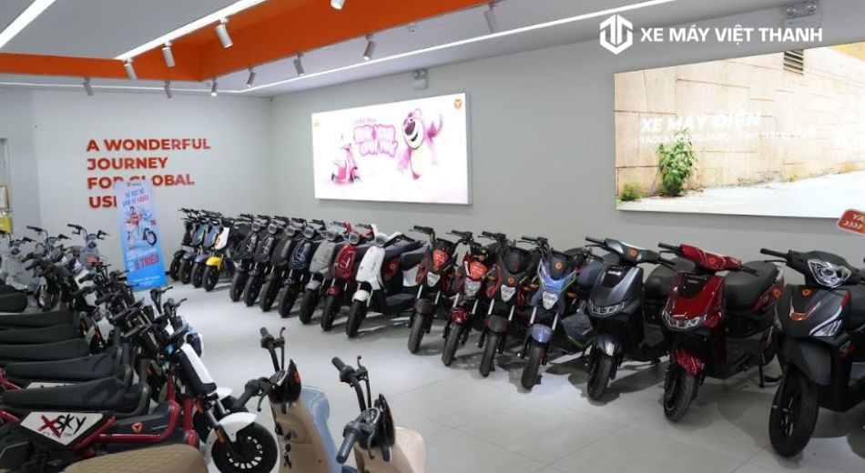 Các mẫu xe máy điện đẹp tại Việt Thanh