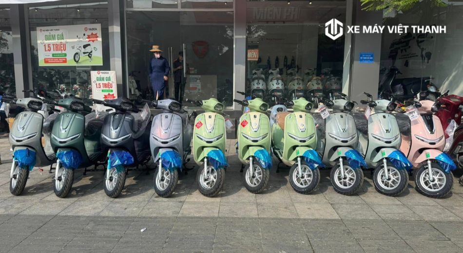 Chọn mua xe 50cc tại đại lý uy tín