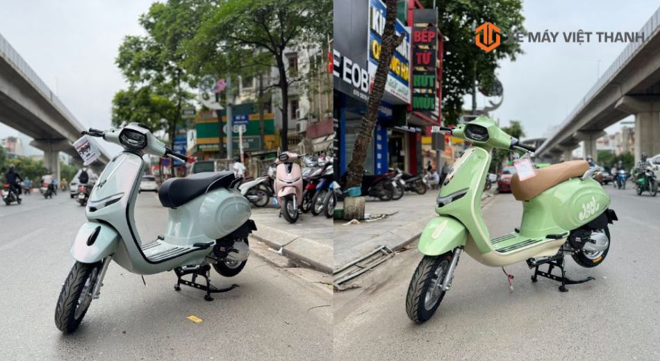 Mẫu xe ga 50cc Enigma dáng Vespa sang trọng