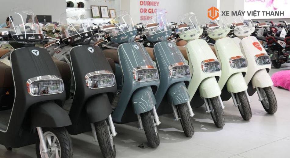 Mẫu xe máy điện hãng Yadea