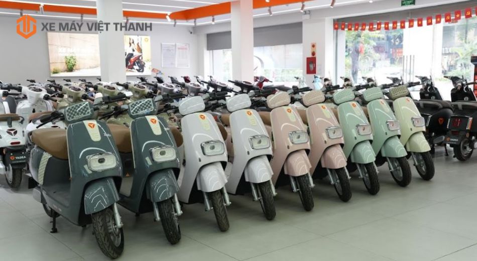 Mẫu xe máy điện Yadea Ocean yên thấp