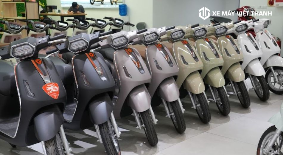 Mẫu xe máy điện Yadea Oris sành điệu