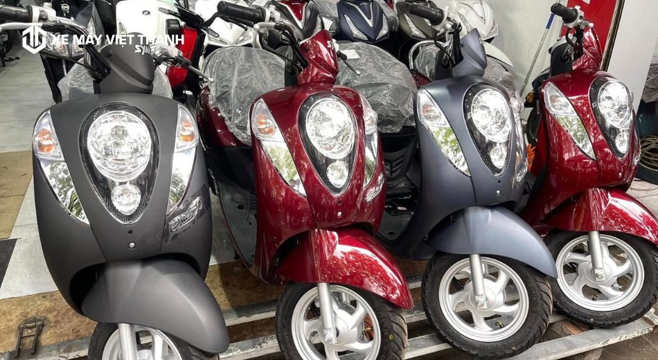 Mẫu xe ga Elite 50cc nhẹ nhàng dành cho nữ