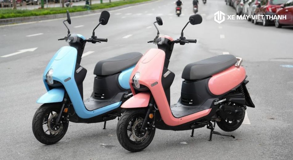 Mẫu xe ga SYM Priti 50cc màu mới nổi bật
