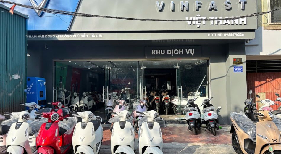 Địa chỉ mua xe máy điện VinFast chất lượng