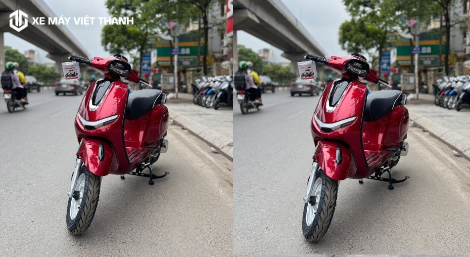 Espero Enigma 50cc màu đỏ nổi bật và cuốn hút