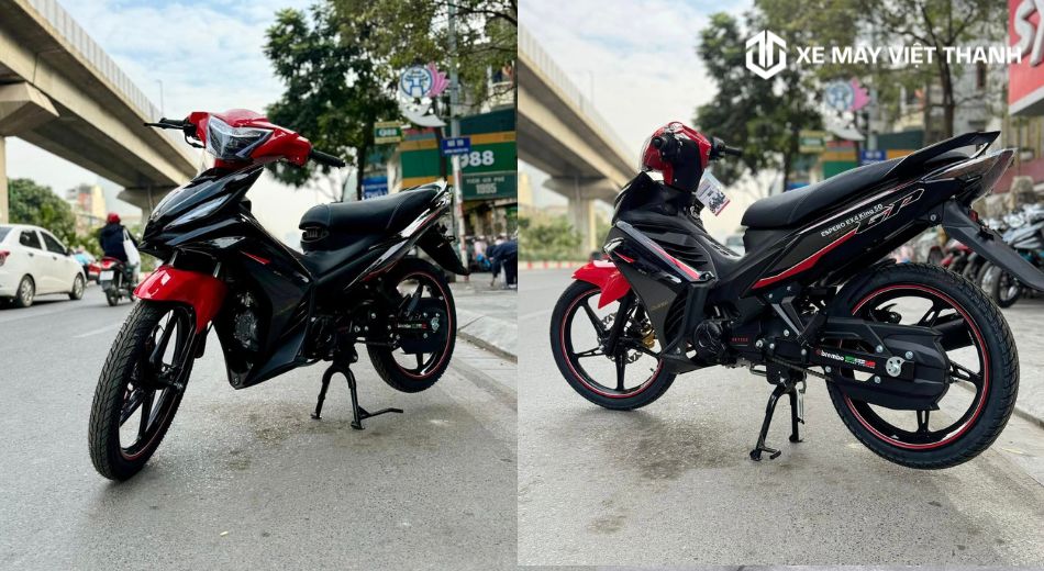EX4 King 50cc màu đỏ phù hợp dành cho giới trẻ