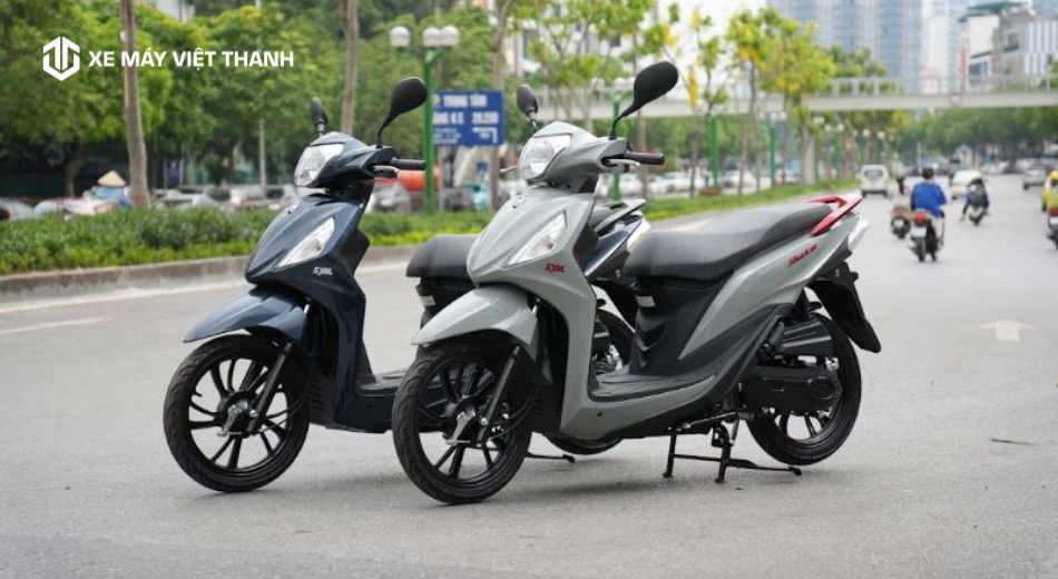 Thiết kế xe SYM Shark 50cc FI thời trang