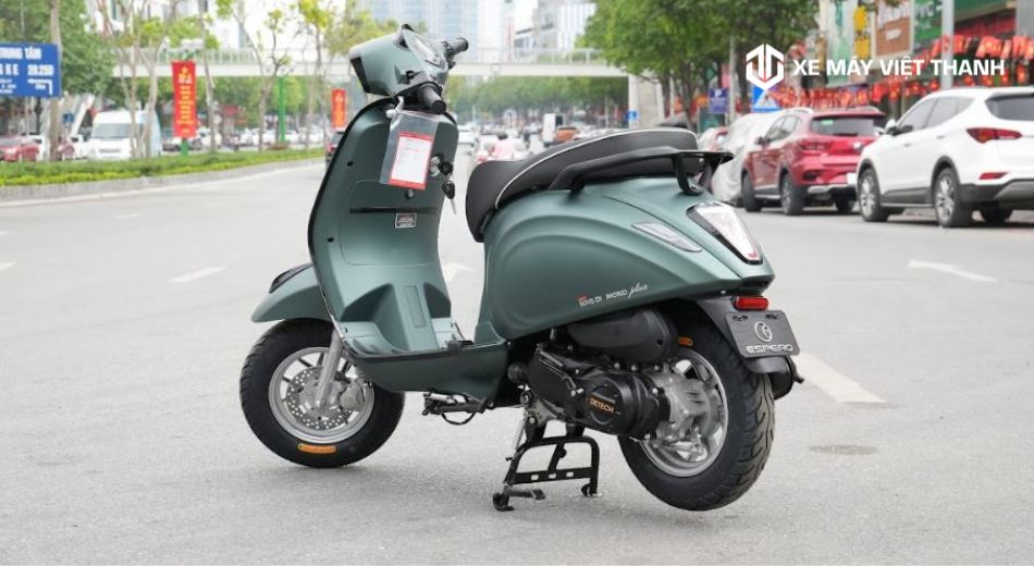 Thiết kế xe Vespa Diamond Plus 50cc sang trọng - Xe vespa 50cc có tốt không