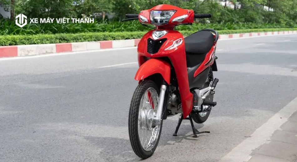 Mẫu xe Wave Espero 50cc màu đỏ năng động