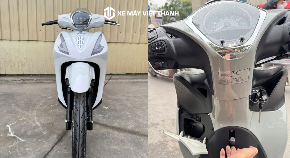 Mẫu xe ga Ally SV dành cho học sinh nữ
