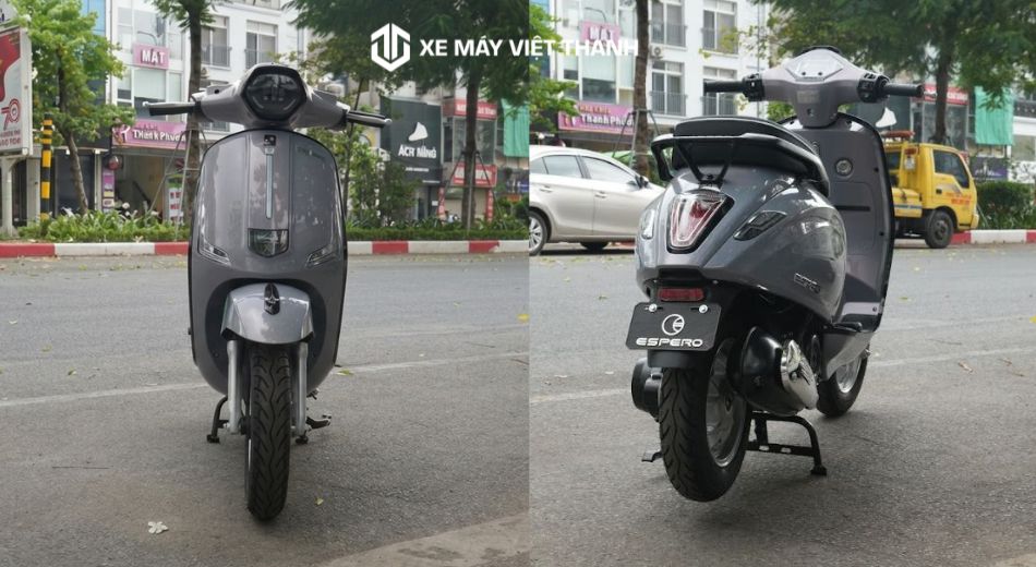 Mẫu xe Diamond Ultra dáng Vespa cho nữ