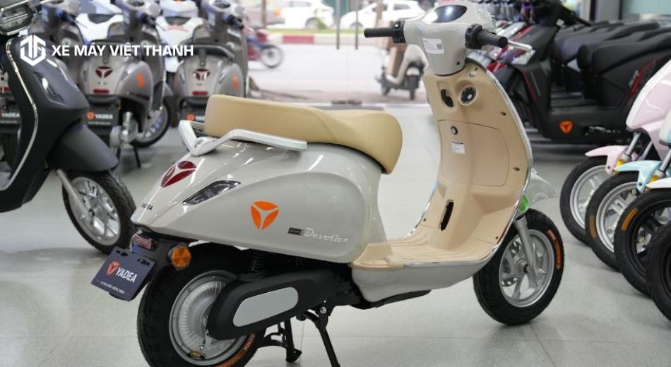 Xe máy điện dáng Vespa có nhiều ưu điểm