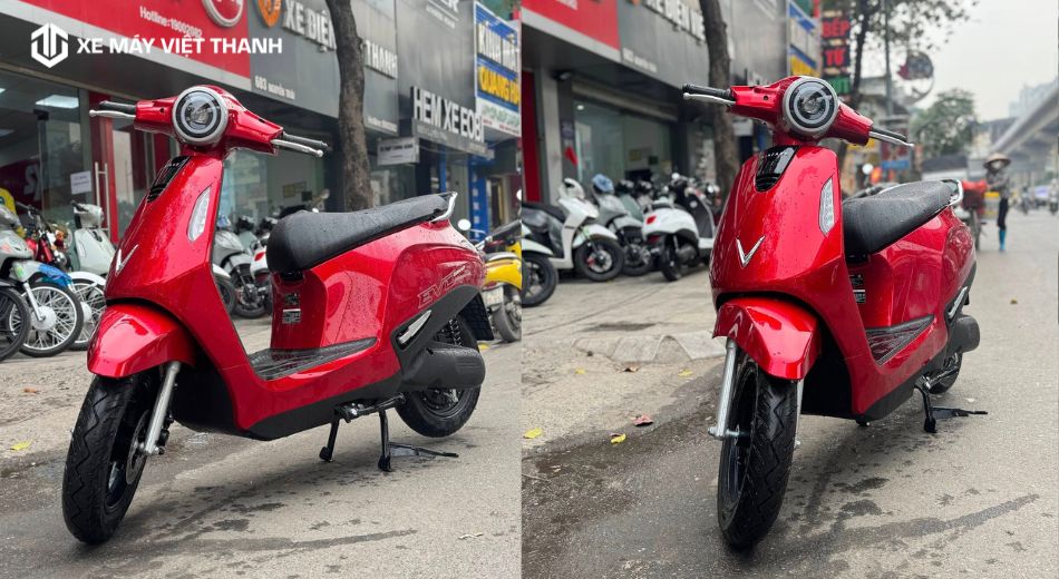 Xe máy điện VinFast Evo Grand màu đỏ