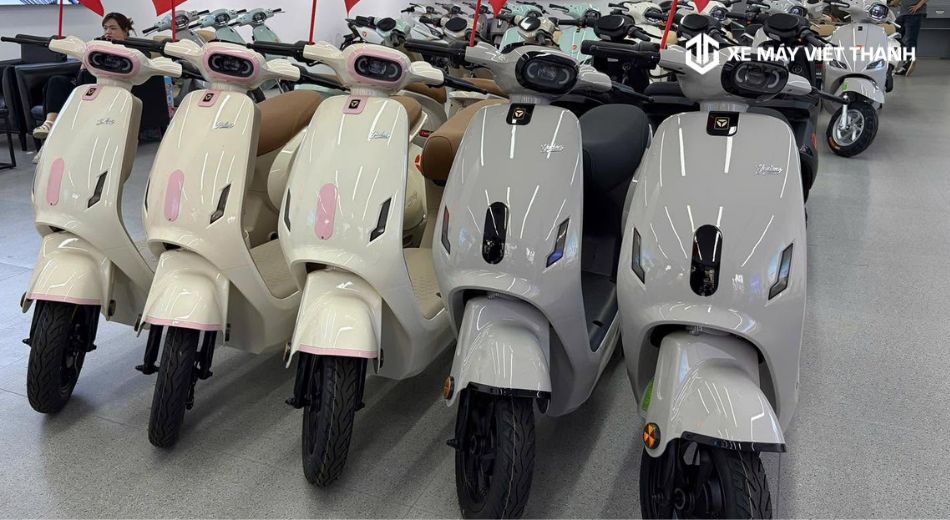 Xe máy điện Yadea phong phú về kiểu dáng