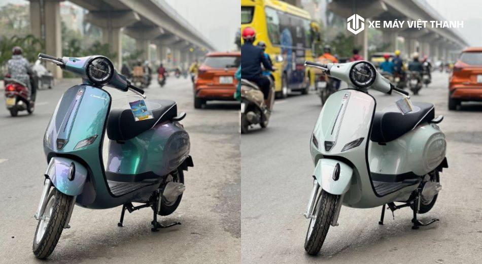 Mẫu xe Classic Pro FI 50cc kiểu dáng Vespa thanh lịch - Xe Vespa 50cc giá bao nhiêu