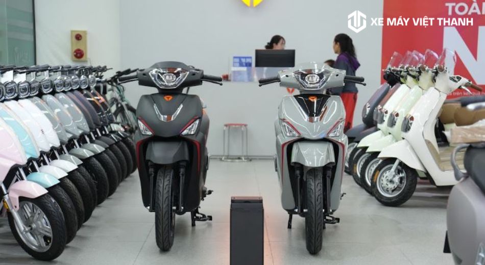 Mẫu xe máy điện Voltguard U80 cá tính