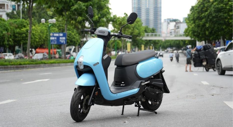 Mẫu xe SYM Priti 50cc màu mới
