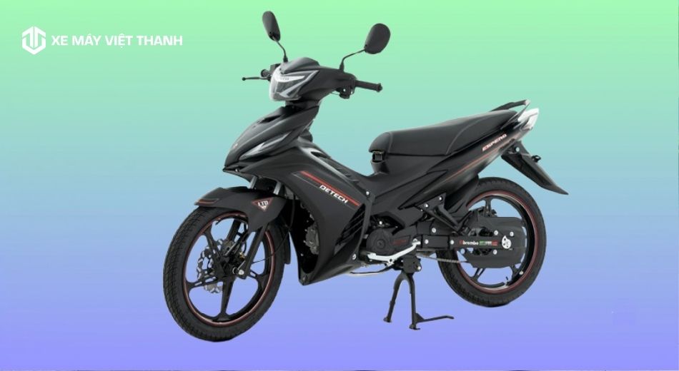 Xe Ex4 king 50cc dáng thể thao màu đen đẹp