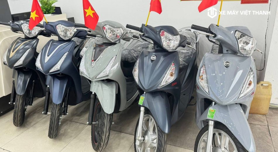 Mẫu xe SYM Shark 50cc đẹp chất
