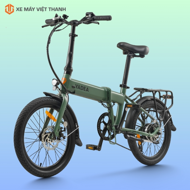 xe đạp điện trợ lực yadea flit gấp gọn chính hãng