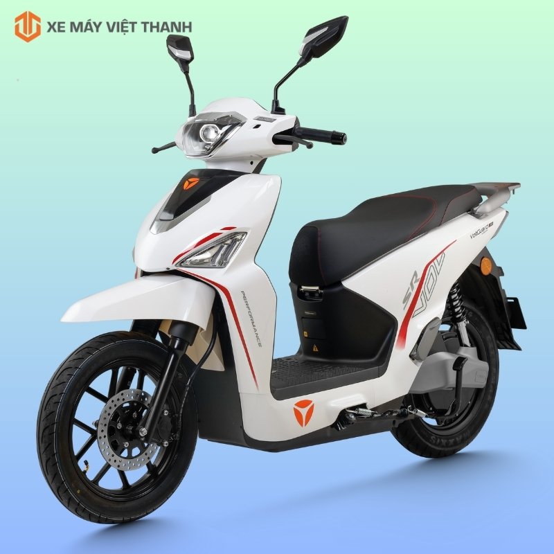 xe máy điện yadea voltguard u50 chính hãng màu trắng