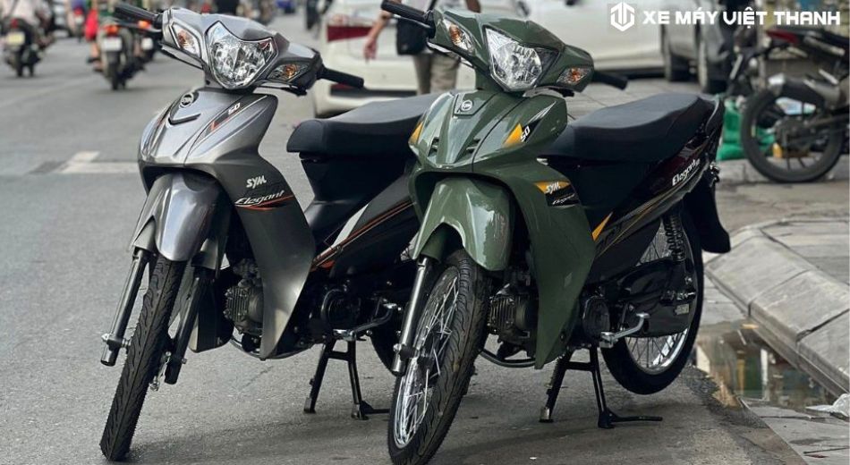 Xe SYM Elegant 50cc dáng thể thao cho nam