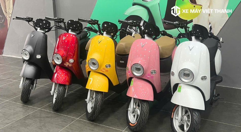 Mẫu xe VinFast Motio đủ màu sắc