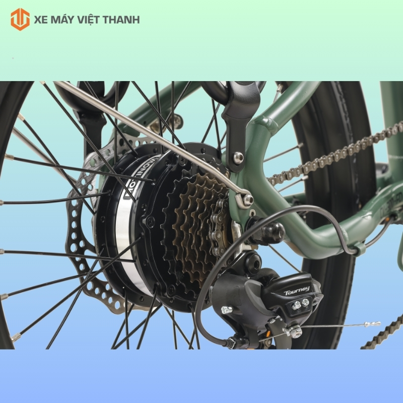 xe đạp điện trợ lực yadea flit gấp gọn chính hãng