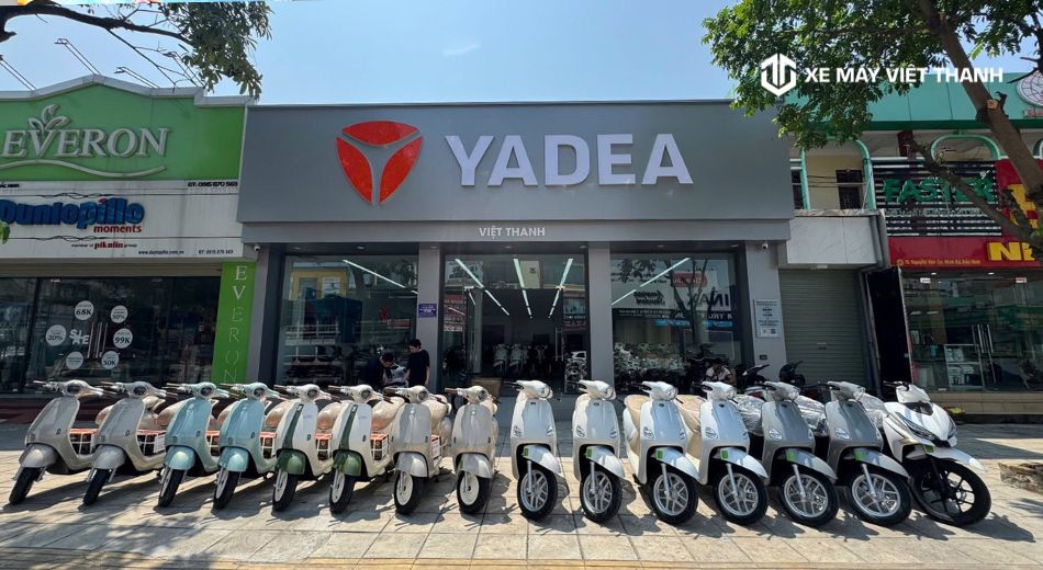 Địa chỉ mua xe máy điện Yadea uy tín