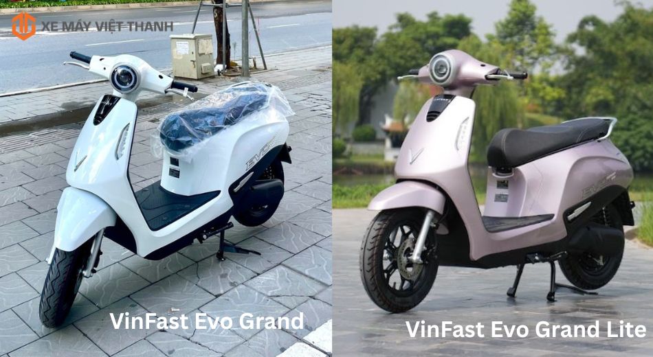Mẫu xe máy điện Evo Grand và Evo Grand Lite