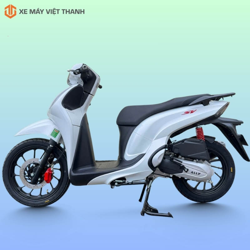 Xe ga 50cc Ally SV màu trắng đẹp