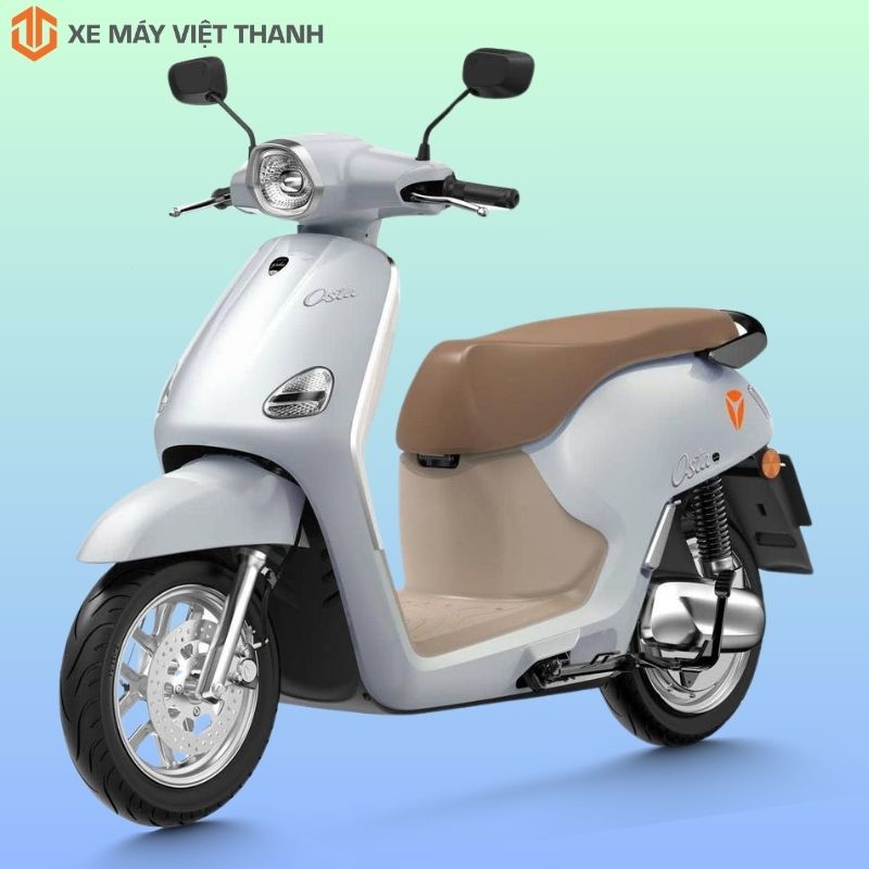 Mẫu xe máy điện yadea Osta H màu xám nhạt
